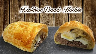 KOULIBIAC  À LA VIANDE HACHÉE [upl. by Ester302]