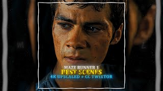 Best Scenes  Maze Runner  4K 60FPS Twixtored Clips [upl. by Warden677]