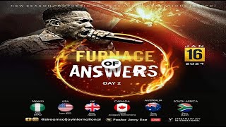 FURNACE OF ANSWERS  DAY 2  NSPPD  16TH JANUARY 2024 [upl. by Aihsined]