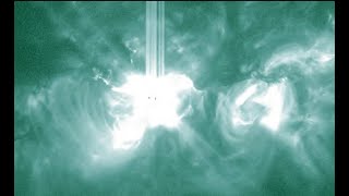 October 3 2024 Sunspot AR3842 explodes X91 Solar Flare [upl. by Ahsemo]