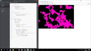 Learn to Code JavaScript 1 Brownian Motion in p5js [upl. by Kaitlynn328]