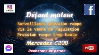 Trop de pression rampe injection Mercedes [upl. by Mcclish719]