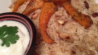 Du riz Basmati à loignon frit أرز الروز بسمتي بالبصل المقلي شهي [upl. by Arras16]