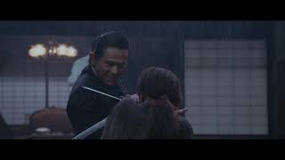 Fight Clip Kenshin Vs Saito Live Action Rurouni Kenshin Origins 2012 [upl. by Nurat]