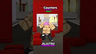 ALL COUNTERS JJS jujutsushenanigans roblox foryou shenanigans jjk jjs anime hakari mahito [upl. by Paquito125]