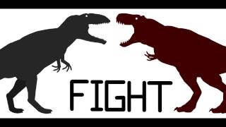 DDAtyrannosaurus vs giganotosaurus [upl. by Gnoc]