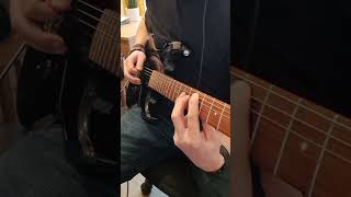 ACDC IronMan Shoot to Thrill main riff  Easy beginner rythm practice [upl. by Josephson322]