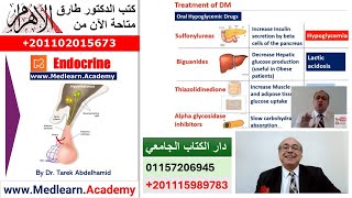 Diabetes Mellitus 3 Treatment cme internalmedicine medical usmle محاضراتباطنة [upl. by Pubilis]