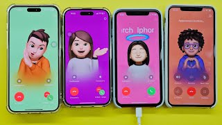 Incoming Call  FaceTime IPhone 15 Pro MaxIphone 14 ProIPhone 11IPhone 11 Pro Max [upl. by Eladnek]