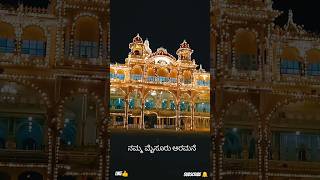 Mysore Palace lighting mysorepalace shortsfeed shortsvideo mysore travel karnataka [upl. by Missi]