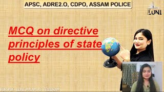 Directive Principles of State Policy DPSP MCQ on directives principles of state policy mcq [upl. by Enived]