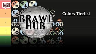 Color Combinations Tier List for Competitive Historic Brawl [upl. by Eynahpets771]