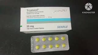 Tryptanol 25mg Tablet Uses in Urdu Tryptanol Tablet 25mg Uses Amitriptyline HCl Tryptanol Tablet [upl. by Isayg]