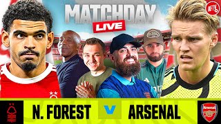 Nottingham Forest 12 Arsenal  Match Day Live  Premier League [upl. by Appel]