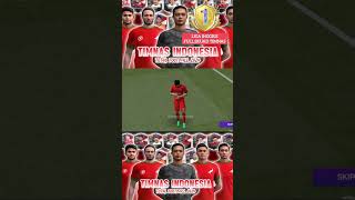 FULL SKUAD INDONESIA DI LIGA INGGRIS football games shorts [upl. by Apoor]