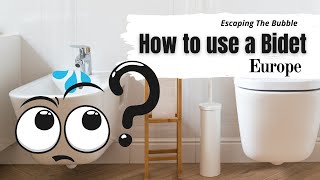 LEARN HOW TO USE A BIDET TOILET FOR BEGINNERS 💩 [upl. by Bonny964]