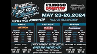 West Coast Classic Bracket Races from Famoso Dragstrip  Hughes Performance Saturday [upl. by Lipski]