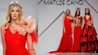 Desfile Matilde Cano Colección 2017  BBFW16 [upl. by Wallraff]