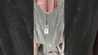 Primark Latest✨👌Sequin Cami Tops fashion trending [upl. by Hoj]