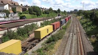 Railfreight via Queens Park [upl. by Wohlert]