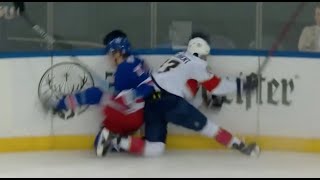 Marchment Leaves The Game After Awkward Hit On Lundkvist [upl. by Idnod712]