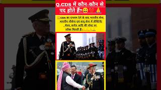 💥CDS में कौनकौन से पद होते हैं❓ helicopter airforce defence upsckhansirpatnakhansirpatnawale [upl. by Coopersmith347]