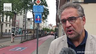 Tram en bushalte Drink wordt gedeeltelijk verplaatst video [upl. by Ynaffi]