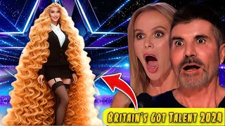 Magician Sacred Riana shocks the judges with her INCREDIBLE magic show at Britain’s Got Talent 2024 [upl. by Eanad482]