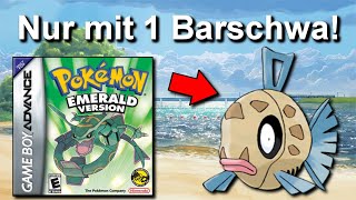 Kann man Pokemon Smaragd mit NUR einem BARSCHWA durchspielen  Keine Items in Kämpfen [upl. by Hadeehuat456]