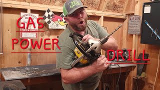 Super Rare Gas Powered Cordless Drill The Ultimate Cordless Drill Tim Taylor would approve [upl. by Dannye828]