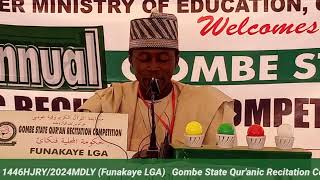 🕌🕋🕌🕋🕌🕋 Gombe State Quranic Recitation Competition MUSABAQAH 14462024 [upl. by Rozele163]