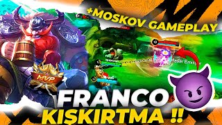 FRANCO SİNİRLENİRSE NE OLUR  😈 Jin  Mobile Legends [upl. by Amery]