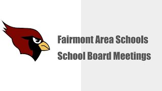 School Board Meeting Nov 28 2023  Fairmont Area Schools Fairmont MN [upl. by Helms]