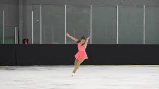 Ashlyn Wallace  Novice Women Short Program  2025 Midwestern Sectional Singles Final [upl. by Py]