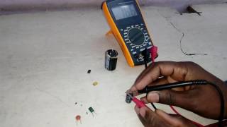 how to check capacitor in hindi [upl. by Ede]