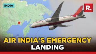 Air Indias second longest flight makes emergency landing in remote Russian city [upl. by Odnalor]