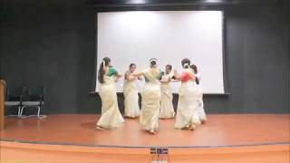 Onam Fusion Dance 2017  Visual IQ  Infopark [upl. by Ginnifer]