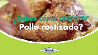 Recetas Haceb Pollo rostizado [upl. by Urbai450]