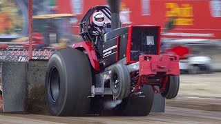 OSTPA Tractor Pulling 2023 Medina County Fair LightLimited Pro Stock Tractors [upl. by Introc]