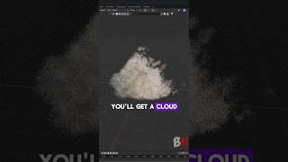 How to Make Clouds in Blender shorts blender 3d [upl. by Dietz]