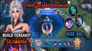 ITEM RAHASIA SILVANNA SILVANA JUNGLER DAMAGE NYA GILA COY [upl. by Echikson]