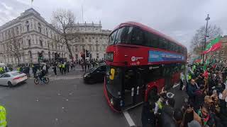 london protest Imran khans final call [upl. by Ahsirtal]