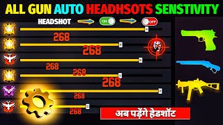 Free Fire Auto Headshot Trick 2024 Sensitivity  2gb 4gb 6gb Ram Headshot Sensitivity Setting [upl. by Pierre]