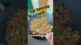 Sac kavurma nasıl yapılır kavurma yemek food [upl. by Dolan]