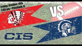 Pittsfield vs Auburn  IHSA Football [upl. by Bluefarb]