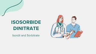 Isosorbide Dinitrate Isordil and Sorbitrate  Drug Rx Information [upl. by Cesaria]