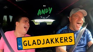 Gladjakkers  Bij Andy in de auto [upl. by Pauli]