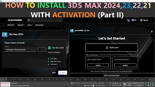 Install 3ds Max 2024  23  22  21 Free Activation [upl. by Kennet]