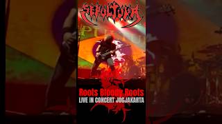 SEPULTURA • Roots Bloody Roots LIVE IN CONCERT JOGJAKARTA🤘🏻📀💽💿 ROCKSTAR LEGEND [upl. by Elicec688]