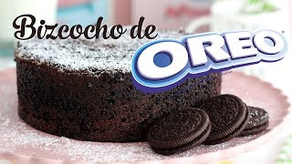 Cómo hacer un Bizcocho de Galletas Oreo [upl. by Navac987]